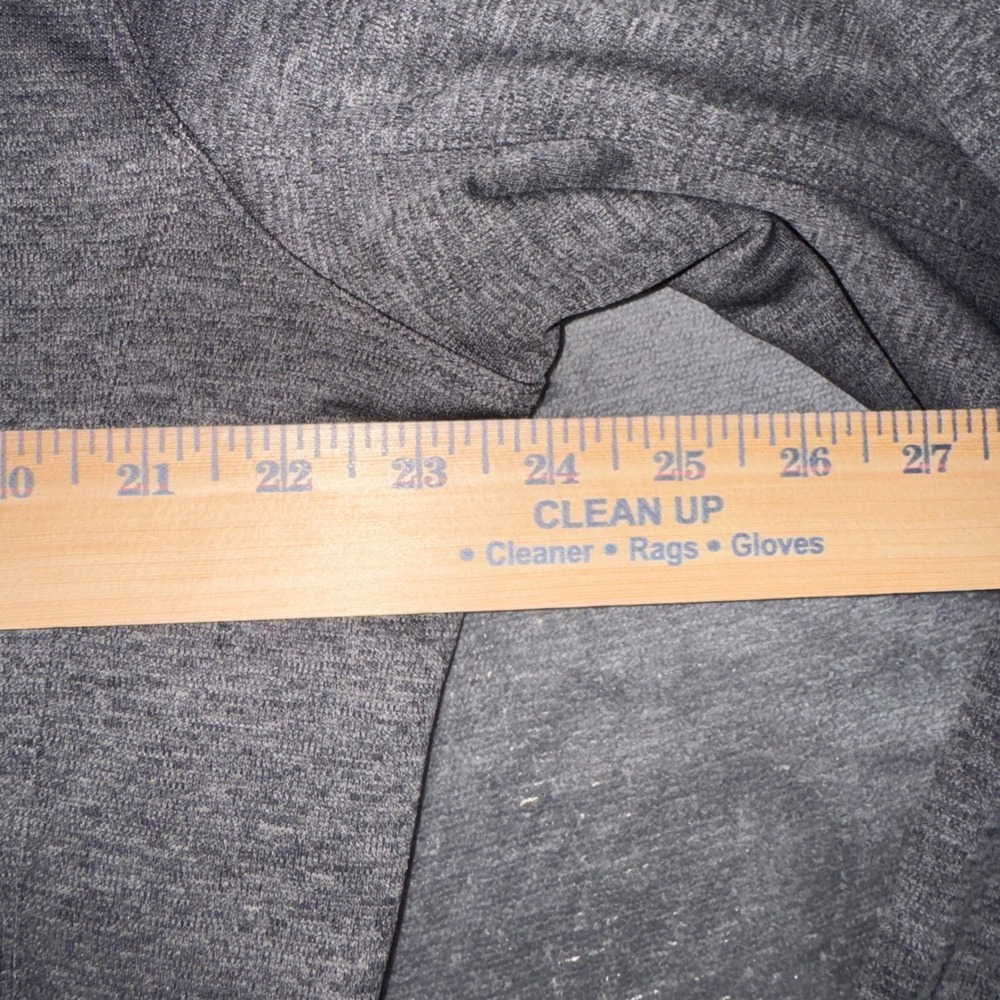 Mens Large OGIO Pullover Grey Excellent Volvo Financial Services 1/4 Zip Top - Picture 4 of 9